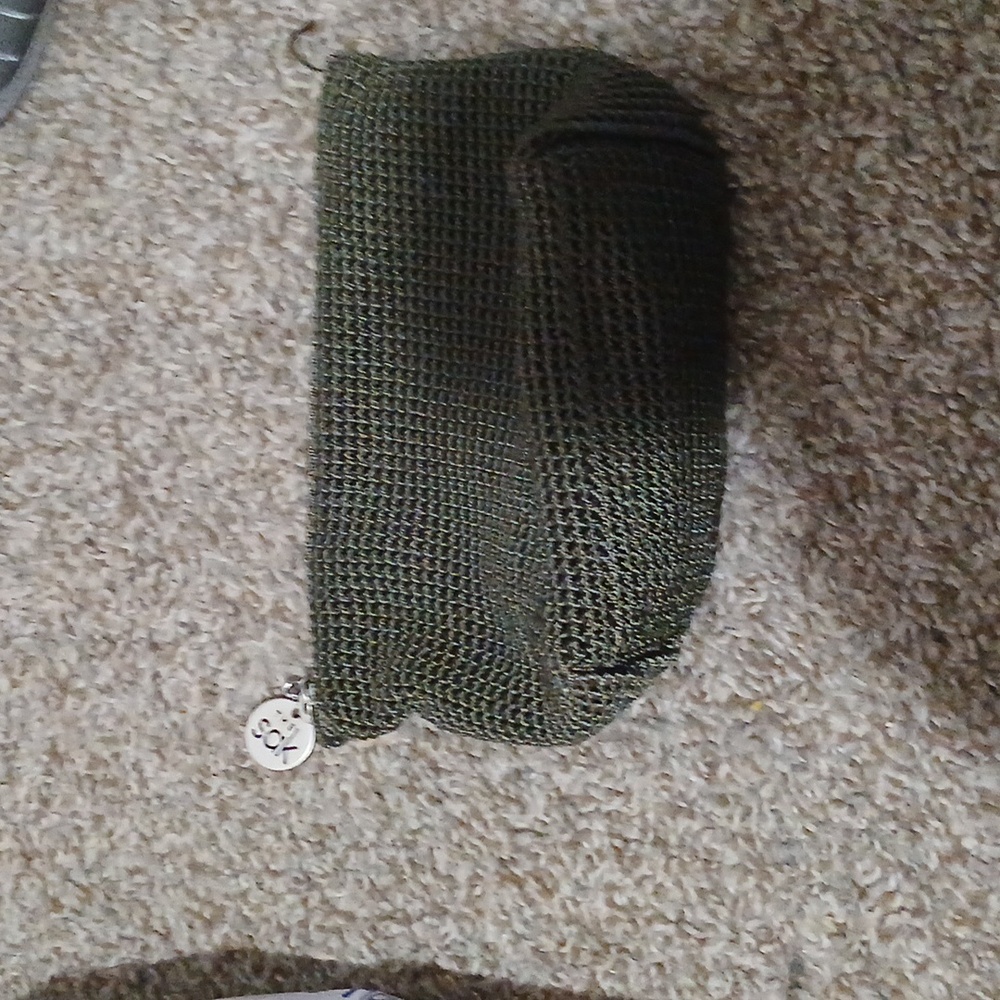 The sak little bag olive green croshet